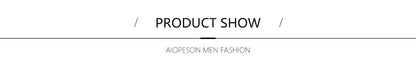 AIOPESON Old Money Polo Shirt Men‘s Solid Color Design Premium Fabric Skin Friendly Cool Breathable Soft Wear