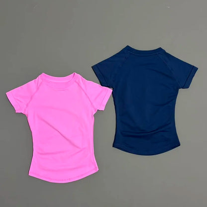 Sport Short Sleeve Top Women Seamless Yoga Leotard Clothing Running Sports T Shirt Gym Yoga Slim Fitness Active Top Tee