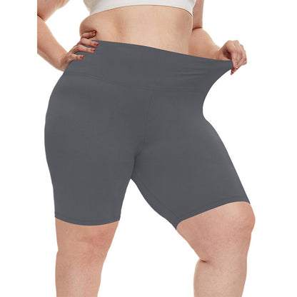 Womens High Waist Yoga Shorts with Pockets